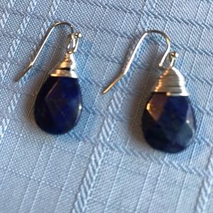 Blue lapis lazuli Earrings